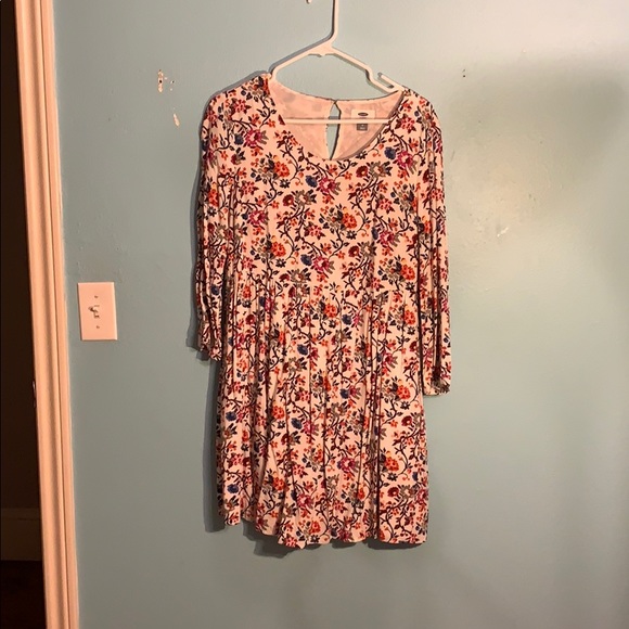 Old Navy Long Sleeve Floral Dress - Picture 1 of 2